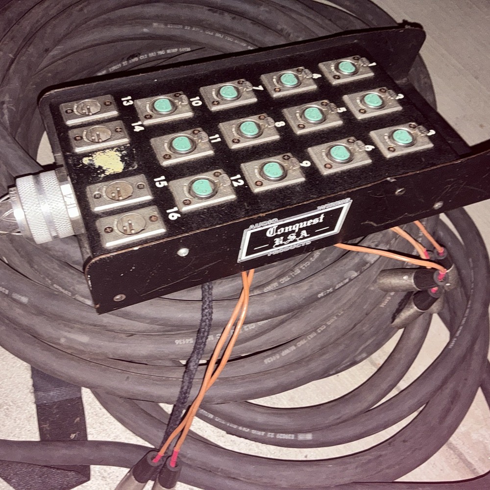 Conquest Sound Conqueror Audio Snake 16-Channel USED